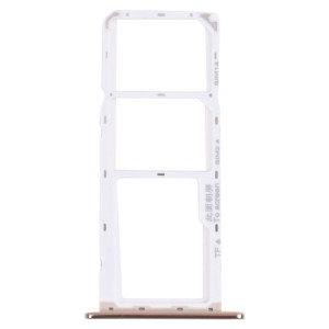 Plateau de carte SIM + plateau de carte SIM + plateau de carte micro SD pour l'honneur 7A Pro (argent) SH018S575-20