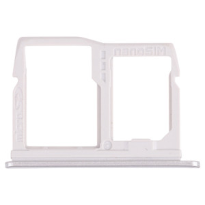 Nano SIM Plateau de la carte SIM + Bac de carte Micro SD pour LG K31 LM-K300Q, LMK300, LGL355DL (argent) SH046S1954-20