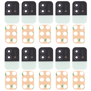 Pour OPPO Realme Narzo 50i RMX3235 10pcs objectif de caméra arrière (vert) SH39GL1121-20