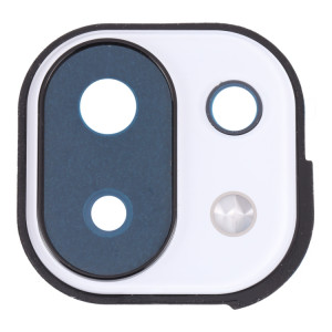 Cadre de lentille de caméra arrière pour xiaomi mi 11 lite (blanc) SH345W573-20