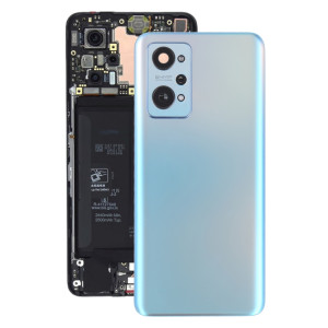 Pour OPPO Realme GT Neo2 Couvercle arrière de batterie d'origine avec couvercle d'objectif d'appareil photo (argent) SH14SL831-20
