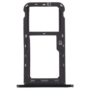 Plateau de carte SIM + plateau de cartes Micro SD pour ZTE Blade A7 2019 (Noir) SH455B26-20