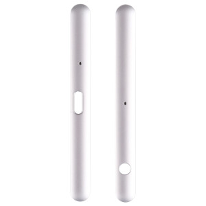1 paire de barres latérales supérieure et inférieure pour Sony Xperia XZ1 (argent) SH468S1585-20