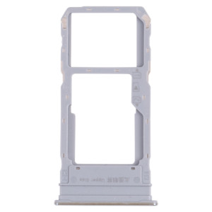 Pour vivo Y76s V2156A plateau de carte SIM + plateau de carte SIM/plateau de carte Micro SD (argent) SH504S806-20