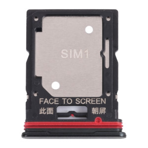 Plateau de carte SIM + plateau de carte SIM / plateau de carte micro SD pour Xiaomi Redmi Note 11 PRO 21091116C (Noir) SH532B1747-20
