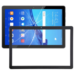 Lentille en verre extérieur à l'écran avant pour Huawei MediaPad T5 AGS2-W09 AGS2-W19 (WIFI) (Noir) SH641B142-20