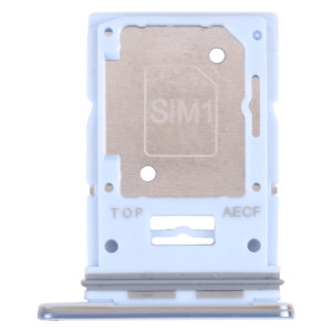 Pour Samsung Galaxy A53 5G SM-A536B Plateau de carte SIM d'origine + Plateau de carte SIM / Plateau de carte Micro SD (Bleu) SH729L1332-20