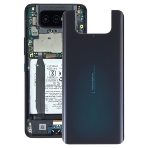 Couvercle arrière de la batterie en verre pour Asus Zenfone 7 Pro ZS671KS (Black de jet) SH79BL32-20