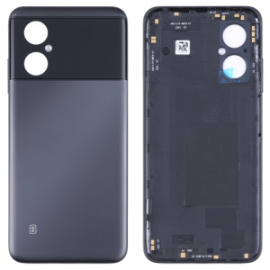 Couvercle arrière de la batterie d'origine pour Xiaomi Poco M4 5G (noir) SH13BL1884-20