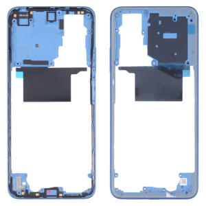 Plaque de lunette à cadre moyen pour Xiaomi Redmi Note 11 / Redmi Note 11s (bleu foncé) SH848D693-20