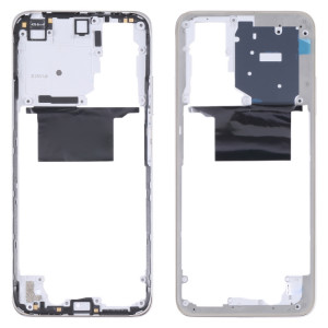 Plaque de lunette à cadre moyen pour Xiaomi Redmi Note 11 / Redmi Note 11s (blanc) SH848W1234-20