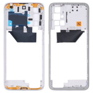 Plaque de lunette à cadre moyen pour Xiaomi Redmi 10 / Redmi 10 Prime / Redmi Note 11 4G / Redmi 10 2022 (blanc) SH850W996-20