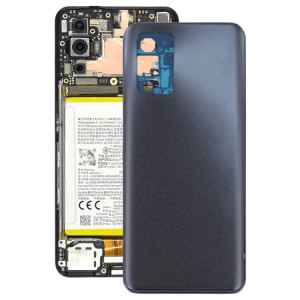 Pour OPPO Realme Q3 Pro 5G / Realme Q3 Pro Carnival Couvercle arrière de la batterie d'origine + Cadre central (Noir) SH77BL1963-20