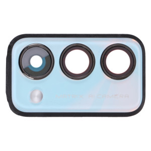 Pour OPPO Realme Q3 Pro 5G / Realme Q3 Pro Carnival Back Camera Lens Frame (Bleu) SH880L1417-20