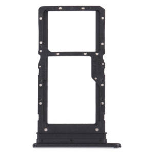 Plateau de carte SIM + plateau de carte SIM / Micro SD Card Tray pour Honor Play 30 Plus (noir) SH906B306-20