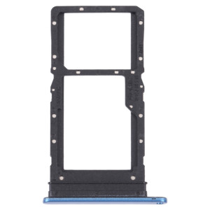 Plateau de carte SIM + plateau de carte SIM / Micro SD Card Tray pour Honor Play 30 Plus (bleu) SH906L475-20