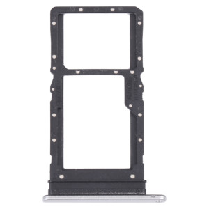 Plateau de carte SIM + plateau de carte SIM / Micro SD Card Tray pour Honor Play 30 Plus (Silver) SH906S1790-20