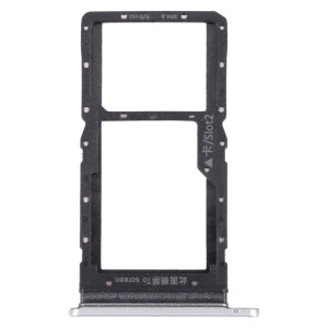Plateau de carte SIM + plateau de carte SIM / Micro SD Card Tray pour Honor Play 20 (Silver) SH912S1181-20