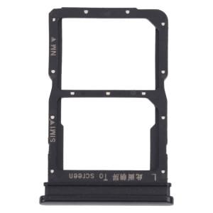 Plateau de carte SIM + plateau de carte NM pour Honor 30i (noir) SH913B1755-20