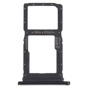 Plateau de carte SIM + plateau de carte SIM / plateau de carte micro sd pour Honor 9x (noir) SH916B1815-20