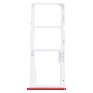 Plateau de carte SIM + plateau de carte SIM + bac à carte micro SD pour Honor 7C (rouge) SH918R1581-20