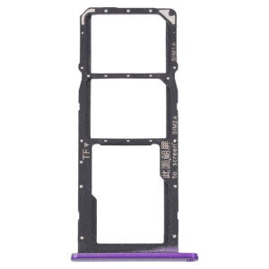 Plateau de carte SIM + plateau de carte SIM / plateau de carte micro sd pour huawei profiter 20e (violet) SH924P1620-20