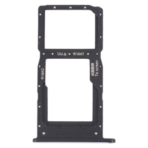Plateau de carte SIM + plateau de carte SIM / plateau de carte micro sd pour huawei nova y60 (noir) SH926B1038-20