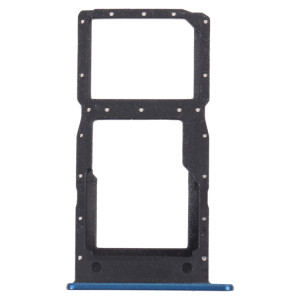 Plateau de carte SIM + plateau de carte SIM / plateau de carte micro sd pour huawei nova y60 (bleu) SH926L1894-20