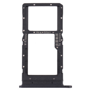 Plateau de carte SIM + plateau de carte SIM / plateau de carte micro sd pour Huawei Maimang 10 SE (noir) SH928B1145-20