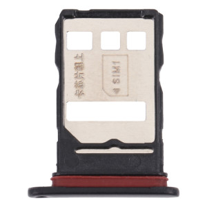 Plateau de carte SIM + plateau de carte sim / nm pour Huawei Y9a (noir) SH934B1967-20
