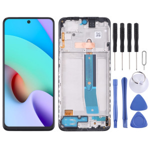 Écran LCD original et numériseur Assemblage complet avec cadre pour Xiaomi Redmi Note 11 4G SH494622-20