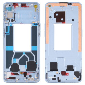 Pour OPPO Reno6 5G PEQM00 CPH2251 Boîtier avant d'origine LCD Frame Bezel Plate (Bleu) SH006L537-20