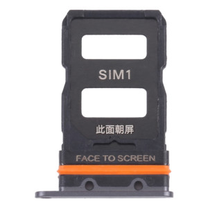 Tiroir Carte SIM + Tiroir Carte SIM pour Xiaomi 12/12X (Noir) SH042B21-20