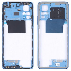 Plaque de cadre intermédiaire pour Xiaomi Poco X4 Pro 5G/Redmi Note 11E Pro (Bleu foncé) SH043D646-20