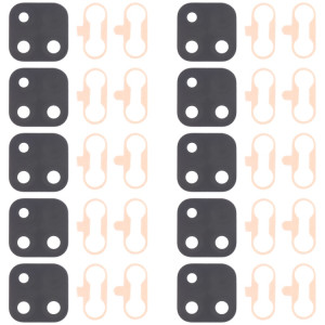 10 PCS Back Camera Lens pour Xiaomi Redmi 10c / Redmi 10 Inde / Redmi 10 Power SH50551975-20