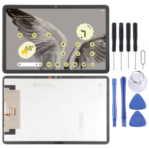 Écran LCD pour tablette Google Pixel avec assemblage complet de numériseur (noir) SH071B615-20