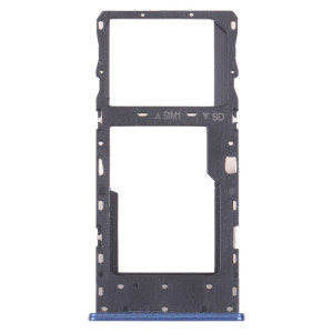 Plateau de carte SIM + plateau de carte micro SD pour TCL Plex T780H (bleu) SH185L550-20