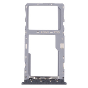 Plateau de carte SIM + plateau de carte micro SD pour T-Mobile Revvl 4+ 5062 5062W 5062Z (gris) SH213H1814-20