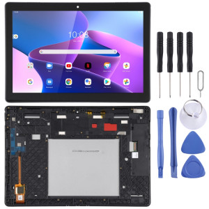 Écran LCD OEM pour Lenovo Tab M10 HD TB-X505L TB-X505 TB-X505F Assemblage complet du numériseur avec cadre (Noir) SH247B1680-20