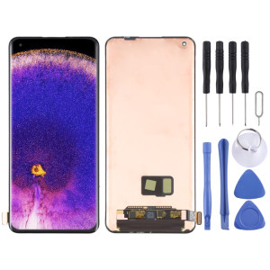 Écran LCD d'origine LTPO2 AMOLED pour OPPO Find X5 Pro PFEM10, CPH2305, PFFM20 avec assemblage complet de numériseur SH52651414-20