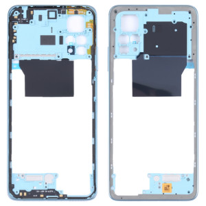 Plaque de lunette de cadre moyen d'origine pour Xiaomi Redmi Note 11 Pro 4G 2201116TG 2201116TI (bleu bébé) SH45TT1917-20