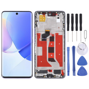 Écran LCD OLED d'origine pour Huawei Nova 9 Digitizer Full Assembly avec cadre (violet) SH356P840-20