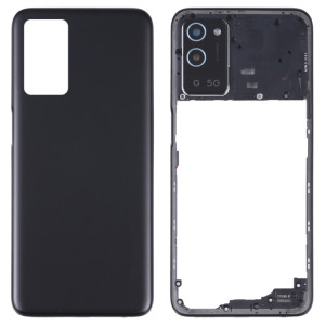 Pour le couvercle arrière de la batterie OPPO A56 5G avec cadre central (noir) SH78BL122-20