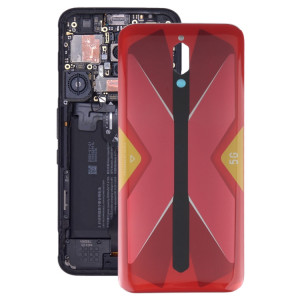 Coque arrière en verre de batterie pour ZTE Nubia Red Magic 5G NX659J (rouge) SH35RL344-20