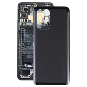 Couvercle arrière de la batterie en verre pour Xiaomi Poco F3 (noir) SH49BL1434-20
