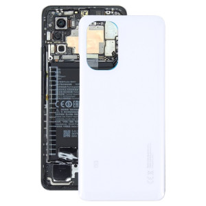 Couvercle arrière de la batterie en verre pour Xiaomi Poco F3 (Blanc) SH49WL1828-20