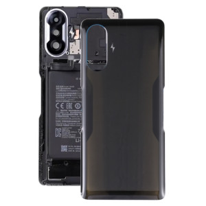 Couvercle arrière de batterie en verre pour Xiaomi Redmi K40 Gaming (noir) SH50BL71-20