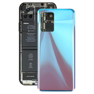 Couvercle arrière de batterie en verre pour Xiaomi Redmi K50 / Redmi K50 Pro (Bleu) SH53LL1984-20
