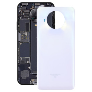 Coque Arrière de Batterie en Verre pour Xiaomi Redmi Note 9 Pro 5G/Mi 10T Lite 5G(Blanc) SH55WL485-20