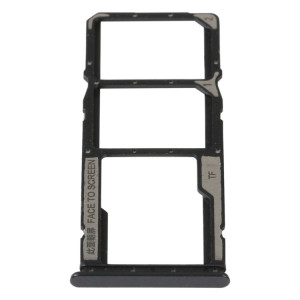 Plateau de carte SIM + plateau de carte SIM + plateau de carte Micro SD pour Xiaomi Redmi Note 11E (noir) SH544B1045-20